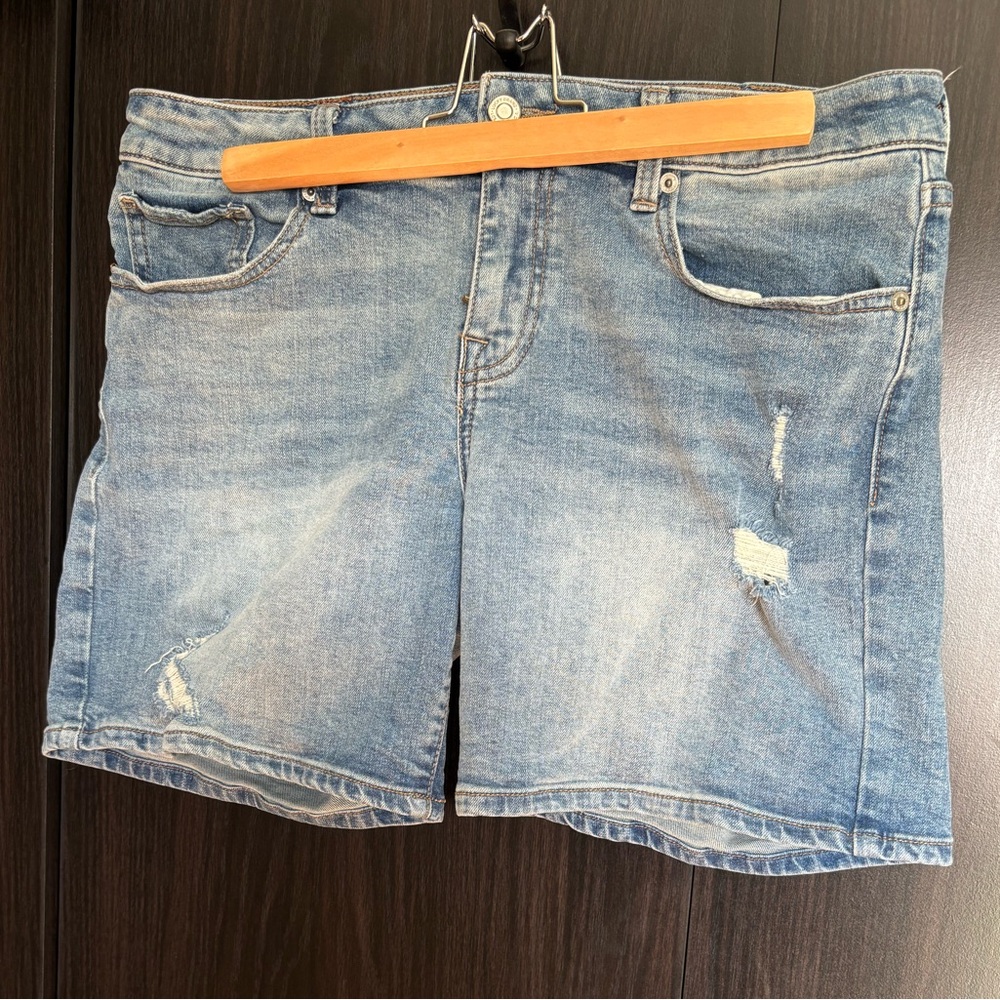 Lucky Brand The Roll Up Denim Women's Shorts